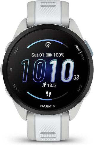 ساعة Garmin 010-02863-20 Forerunner 165 الرياضية الذكية، حزمة سوداء + رمادية مع غطاء غبار من السيليكون 3 عبوات، واقي شاشة 2X 1.2 بوصة وحزمة حماية معززة لمدة عامين CPS in Saudi Arabia