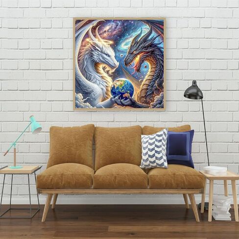 مجموعات فنون الفنون الماس للبالغين والزهور في فاز DIY 5D Diamond Painting Kit للمبتدئين ، نقاط فنية للأحجار الكاملة للحفر للبالغين ، مثالية لديكور الجدار المنزلي 12x16 بوصة in Kuwait