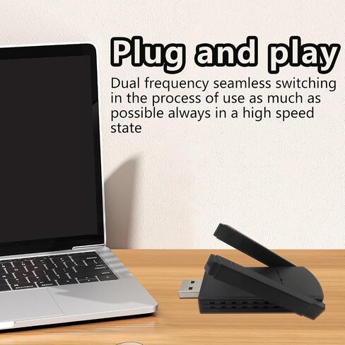 Upgraded USB 3.0 WIFI Adapter 1300mbps Wireless Dongle Dual Band 2.4G/5G Dual Antenna NEW in Saudi Arabia