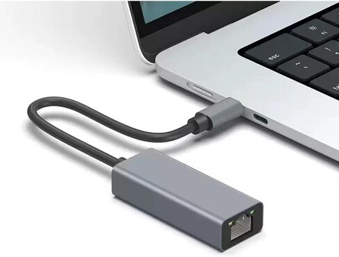 SALAN USB to Ethernet Adapter, Supports Nintendo switches, 100Mbps Adaptive RJ45 to USB 3.0 Network Adapter, Foldable and Portable Design, Plug and Play, Compatible with Windows, macOS, and Linux in Saudi Arabia