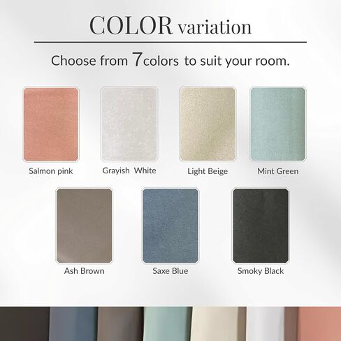 [Mifamire Music] PiuColor Digital Piano Keyboard Cover for 88 Keys, Washable & Dustproof, Blends with Your Room, Music Stand Compatible, Japanese Design (Smoky Black) in Saudi Arabia