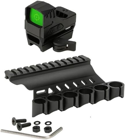 حامل صدفة سرج جانبي من Gotical، 6-PC 12- GA، مضخة عالمية قصيرة/طويلة/ممتدة، لسلسلة Mossberg/Maverick 88 in Kuwait