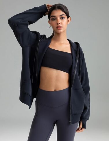 Colorfulkoala Velvra Modal Fleece Pullover – Plush Soft Modal Blend Lounge Sweatshirt, Warm & Kangaroo Pockets in Saudi Arabia