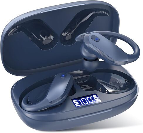 in-Ear Wireless Bluetooth Earbuds with Mic, HiFi Stereo Sound, Touch Control, Noise Cancelling, USB-C Fast Charging Case, Lightweight Earphones for Music, Calls, Travel & Work in Saudi Arabia