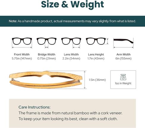 شركة تكساس كورك® | النظارات الشمسية الفلين المستقطبة العائمة | الخيزران خفيف الوزن | الأشعة فوق البنفسجية 400 | ظلال عائمة للرجال والنساء in Kuwait