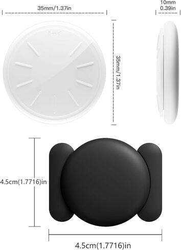 Tracker Device for Vehicles,No Subscription GPS Car Tracker Works with Apple Find My(iOS Only),Anti-Lost Car Locator,Mini Hidden Car Tracker with Magnetic Case (Black,1PCS) in Kuwait