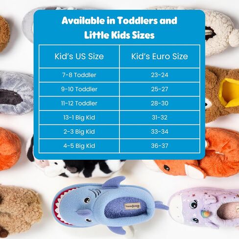Dearfoams Unisex-Child Kids Toddlers Whimsical Animal Critter Washable Slipper in Saudi Arabia