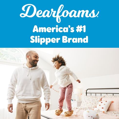 Dearfoams Unisex-Child Kids Toddlers Whimsical Animal Critter Washable Slipper in Saudi Arabia
