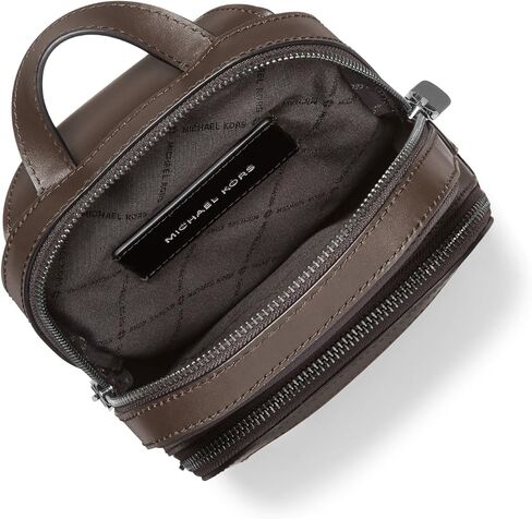 Michael Kors Edison Medious Double Zip Sling Pack ، Hardware Black/Black in Saudi Arabia