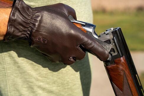 Bob-Allen Leather Unlined Gloves in Kuwait