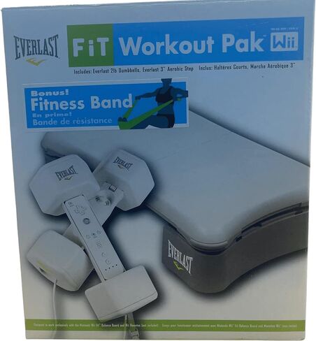 Company X Everlast Fit Workout Pack for Nintendo Wii in Saudi Arabia