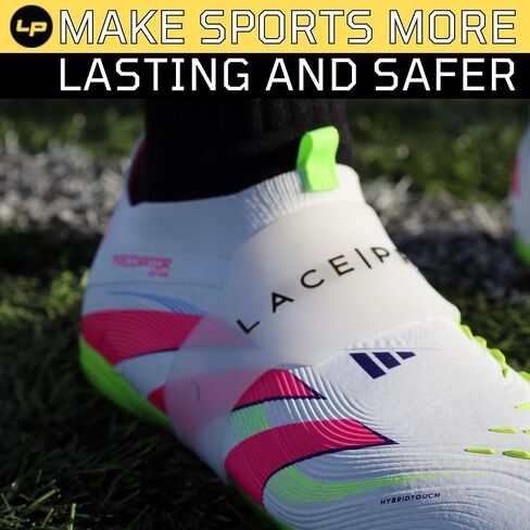 Soccer Shoe Lace Bands - Elastic Shoelaces Cover For Kids - Bands For All Shoe Sizes - Keep Laces Tied During Sports in Saudi Arabia