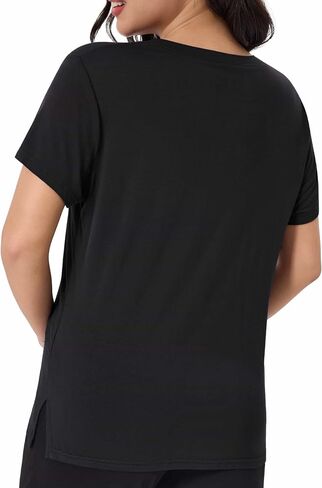 Ryfox Women's Petite Tops Bamboo Viscose Petite Shirts Soft Pajama Tops Comfy Sleep Shirt in Saudi Arabia