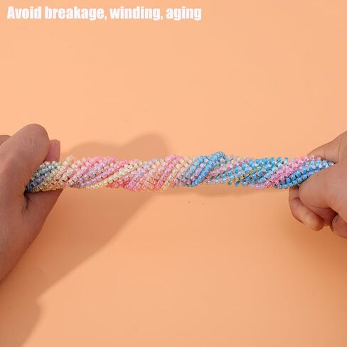 1.6m Colorful Sprial Cable Protectors Charging Data Line Earphone Cord Laser Cable Winder Wrapper Universal Protective Sleeve in Saudi Arabia