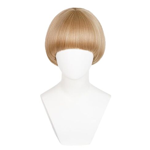 Probeauty Short Purple Wig for Men Lavender Purple Layered Fluffy Wigs for Anime Halloween Cosplay Costume Party with Wig Cap in Kuwait