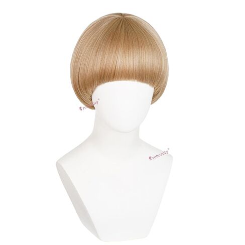 Probeauty Short Purple Wig for Men Lavender Purple Layered Fluffy Wigs for Anime Halloween Cosplay Costume Party with Wig Cap in Kuwait