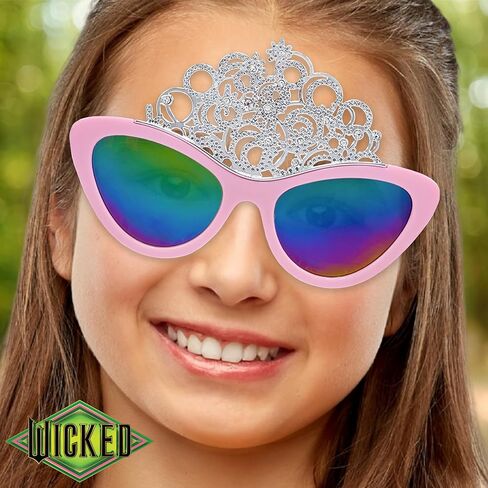 Sun-Staches Wicked Official Elphaba Glasses | Costume Eyewear Accessory | Adult and Child Size in Saudi Arabia
