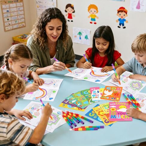 Benlouis 12 Under the Sea Mini Colling Books Kids with 12 Tocking Crayons Ocean Animals Party Party Favors Books Small Activity Books Ballk for Fish Fish Party Party Gover in Saudi Arabia