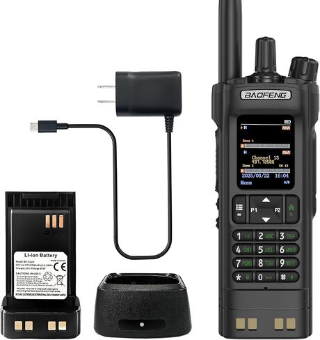 BAOFENG DM32 DMR Radio 10W High Power Radio GPS/APRS Two Way Raido USB-C Charging Multi-Band FM/AM Wakkie Talkie DM-32 in Saudi Arabia