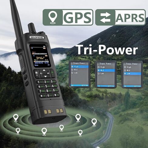 BAOFENG DM32 DMR Radio 10W High Power Radio GPS/APRS Two Way Raido USB-C Charging Multi-Band FM/AM Wakkie Talkie DM-32 in Saudi Arabia