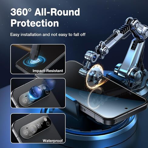LK 2 Pack for iPhone 15 Pro/iPhone 15 Pro Max Camera Lens Protector [4TH Gen Latest Upgrade] 9H Tempered Glass Camera Cover, Aluminum Alloy Material [Strong Adhesion] Ultra Thin Anti-Scratcht, Gold in Kuwait