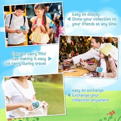 2 Pcs Christmas Mini Enamel Pin Display Book Gift Clear Collection Binder Holder Travel Trading Pin Book with 3 Page Display Boards Storage Organizer for Travel Collectors(Silver) in Saudi Arabia