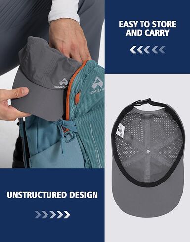 Pioneer Camp Camp Quick Dry Baseball Cap للرجال للنساء قبعات الشمس in Saudi Arabia