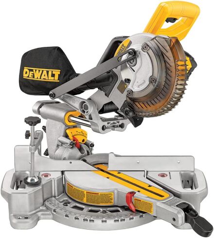 رأس ميتري من DEWALT 20 فولت بحد أقصى 17.7 سم، بدون سلك (DCS361M1) in Kuwait