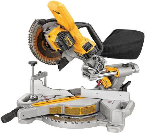 رأس ميتري من DEWALT 20 فولت بحد أقصى 17.7 سم، بدون سلك (DCS361M1) in Kuwait