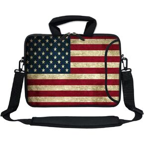 Meffort Inc 13.3 Inch Neoprene Laptop Bag with Extra Side Pocket Compatible with 12.5" to 13.3" MacBooks Chromebooks & Laptops - Butterfly High Heel in Saudi Arabia