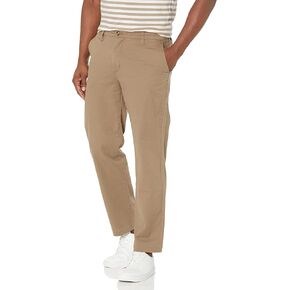 Nautica Men's Classic Fit Flat Front Stretch Solid Chino Deck Pant in Saudi Arabia