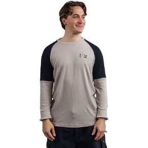 Kleveland 100% Merino Wool Crew Neck - Long-Sleeved - Winter Snowboarding Pullover - Soft & Comfortable in Saudi Arabia