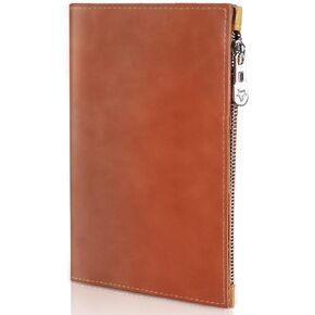 Leather Travel Wallet, RFID passport wallet for travel, with Zippered Pocket and Cash Slot, for Secure Traveling and Documentation Organizer (Denim blue) in Saudi Arabia