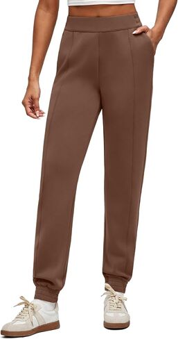 G4Free Smoofit Modal Soft Women's Joggers Track Pants Tapered Leg Casual Scrub Sweatpants with Side Pockets in Saudi Arabia