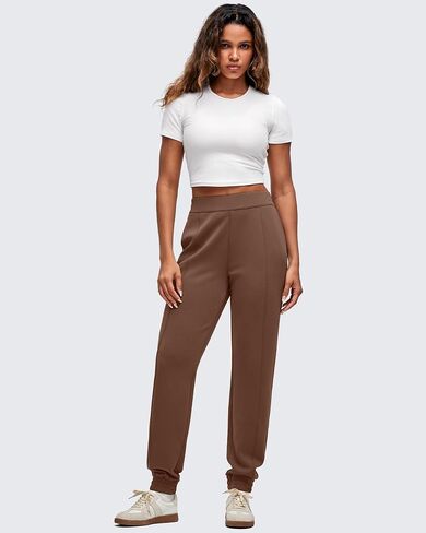 G4Free Smoofit Modal Soft Women's Joggers Track Pants Tapered Leg Casual Scrub Sweatpants with Side Pockets in Saudi Arabia