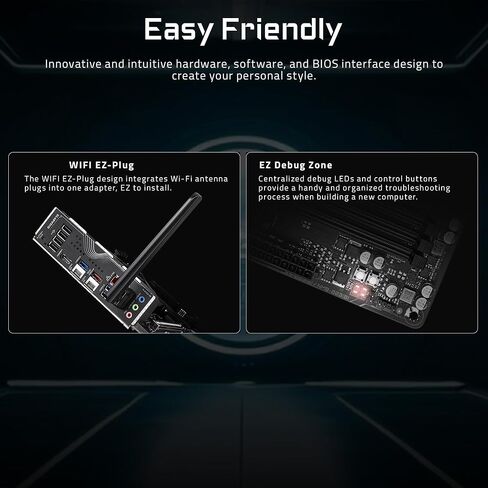 جيجابايت لوحة ام للالعاب X670 اوروس ايليت ايه اكس (AM5/ LGA 1718/ AMD/ X670/ ATX/ ضمان 5 سنوات/ DDR5/ رباعي M.2/ PCIe 5.0/ USB 3.2 الجيل الثاني نوع C/AMD WiFi 6E/ شبكة LAN 2.5GbE / كيو فلاش بلس/M.2 in Kuwait