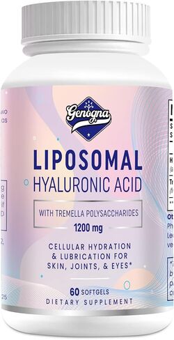 مكملات حمض الهيالورونيك الشحمي 1000mg-high-tavilial كبسولات حمض الهيالورونيك-200 ملغ من السكريات التريميلا لترطيب الجلد المزدوج ، تزييت المفاصل ، 2 عبوة in Kuwait