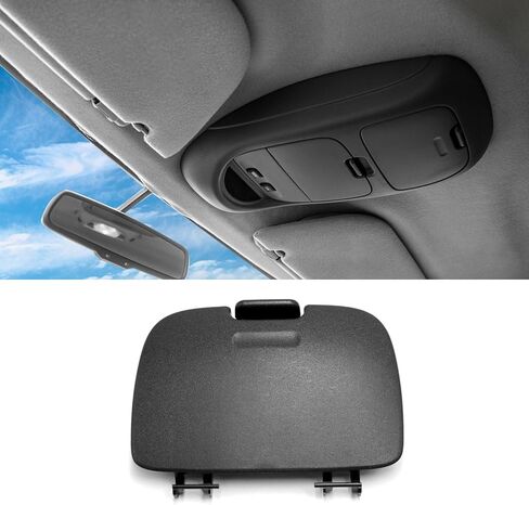 Jaronx Compatible with Ford Garage Door Opener Cover F250/F350/F450/F550 2002 2003 2004, Roof Console Overhead Console Storage Lid Compatible with F250 F350 F450 F550 Super Duty 2C3Z7811586CAB(Gray) in Saudi Arabia