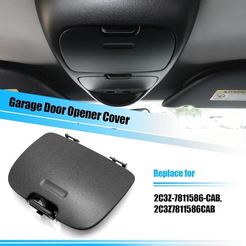 Jaronx Compatible with Ford Garage Door Opener Cover F250/F350/F450/F550 2002 2003 2004, Roof Console Overhead Console Storage Lid Compatible with F250 F350 F450 F550 Super Duty 2C3Z7811586CAB(Gray) in Saudi Arabia