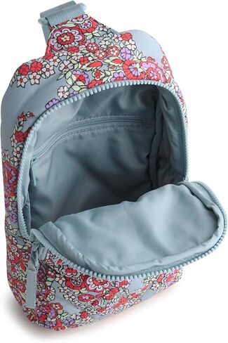 Vera Bradley Women's Featherweight Lorman Sling Backpack Bag, Dark Slate, One Size in Saudi Arabia
