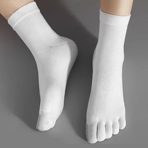 زوج واحد من جوارب أصابع القدم للرجال والنساء، جوارب دائرية بخمسة أصابع، جوارب رياضية، جوارب لأصابع القدم، رياضية للجري والمشي وركوب الدراجات in Saudi Arabia