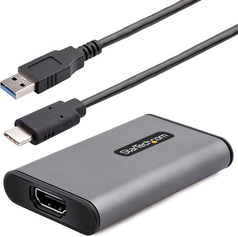 ستارتيك.كوم جهاز التقاط فيديو HDMI - 1080p - بطاقة التقاط 60 اطار في الثانية - مسجل فيديو USB - مع HDMI DVI VGA (USB3HDCAP) in Kuwait