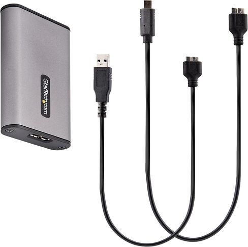 ستارتيك.كوم جهاز التقاط فيديو HDMI - 1080p - بطاقة التقاط 60 اطار في الثانية - مسجل فيديو USB - مع HDMI DVI VGA (USB3HDCAP) in Kuwait