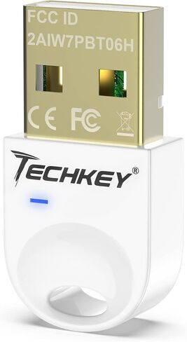 محول بلوتوث طويل المدى لتوصيل وتشغيل الكمبيوتر المكتبي 5.3 EDR فئة 1 USB Dongle مستقبل نقل لاسلكي 328FT/100M لماوس BT/لوحة المفاتيح/سماعات الرأس يدعم Win11/10/8.1 (أحمر كستنائي) in Kuwait