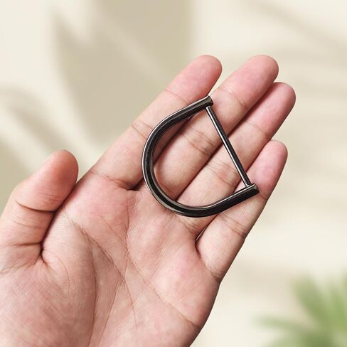 uxcell Shackle Screw D Rings U Shape D-Ring Replacement for Purse Keychain Strap Buckle in Saudi Arabia