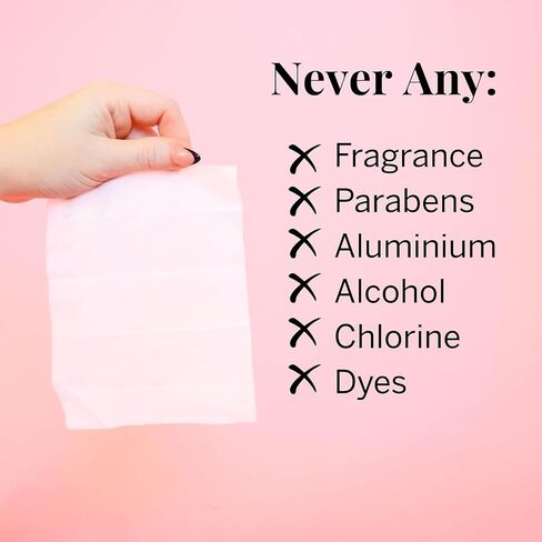 Menstrual Cup Wipes - On The Go Public Bathroom Feminine Wipes - Safe On Period Cups & Menstrual discs - Biodegradable, Flushable, Ph Balanced (20 Count) in Saudi Arabia