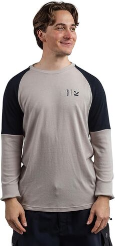 Kleveland 100 ٪ Merino Wool Crew Neck - Pullover الأكمام الطويلة - شتاء التزلج على الجليد - ناعم ومريح in Saudi Arabia