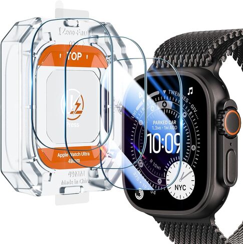 LK 6 Pack Screen Protector Compatible for Apple Watch Series 6 5 4 44mm and Apple Watch Series 3 2 1 42mm, Self-Healing, Max Coverage, Advanced TPU Material, Bubble Free for iWatch 44mm&42mm in Saudi Arabia