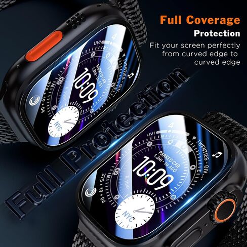 LK 6 Pack Screen Protector Compatible for Apple Watch Series 6 5 4 44mm and Apple Watch Series 3 2 1 42mm, Self-Healing, Max Coverage, Advanced TPU Material, Bubble Free for iWatch 44mm&42mm in Saudi Arabia