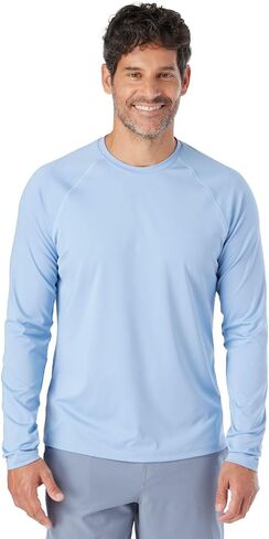 Fair Harbor The Anchor Rashguard –– Men's Athletic Rashguard –– Quick Dry, Raglan Sleeve, UPF 50 Sun Protection in Kuwait